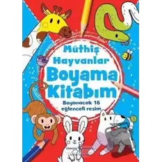 Müthiş Hayvanlar Boyama Kitabım