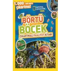 National Geographic Kids Börtü Böcek Çıkartmalı Faaliyet Kitabı