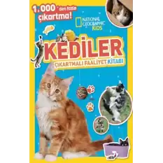 National Geographic Kids Kediler Çıkartmalı Faaliyet Kitabı