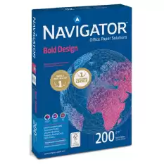 Navigator Gramajlı Kağıt Laser-Copy-Inkjet Bold Design 150 Li A4 200 Gr Beyaz