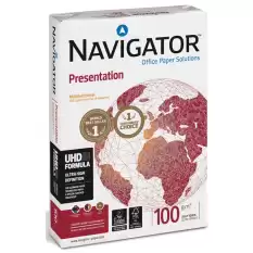 Navigator Gramajlı Kağıt Laser-Copy-Inkjet Presentation 500 Lü A4 100 Gr Beyaz
