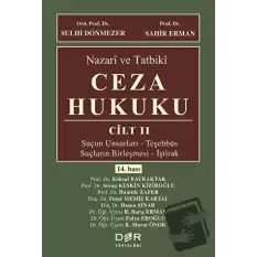 Nazari ve Tatbiki Ceza Hukuku Cilt 2 (Ciltli)