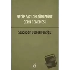 Necip Fazılın Şiirlerine Şerh Denemesi