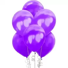 Nedi Balon Metalik Açık Viyolet 100 Lü