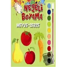 Neşeli Boyama - Meyve Sebze