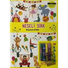 Neşeli Sirk Boyama Kitabı - Minik Ressamlar