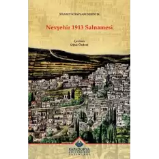 Nevşehir 1913 Salnamesi