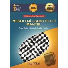 Nitelik YKS AYT Psikoloji Sosyoloji Mantık Ders İşleme Kitabı