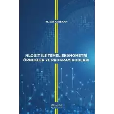 NLOGIT İle Temel Ekonometri Örnekler ve Program Kodları