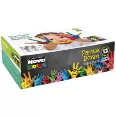 Nova Color Parmak Boyası 12 Li Takım Nc-460