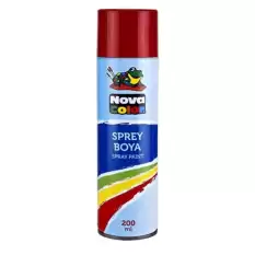 Nova Color Sprey Boya 200 Ml Kırmızı Nc-801