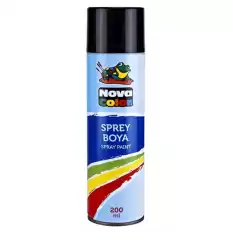 Nova Color Sprey Boya 200 Ml Siyah Nc-805