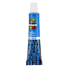 Nova Color Yağlı Boya Tüp Mavi Nc-129 - 12li Paket