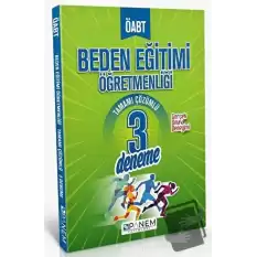 ÖABT Beden Eğitimi Öğretmenliği Tamamı Çözümlü 3 Deneme