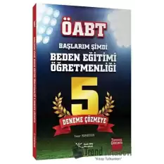 ÖABT BESYO Başlarım Şimdi Beden Eğitimi 5 Deneme Çözmeye