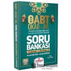 ÖABT Din Kültürü Öğretmenliği Soru Bankası Çözümlü