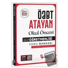 ÖABT Okul Öncesi Öğretmenliği Soru Bankası Çözümlü