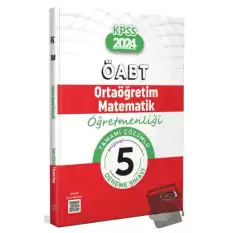 ÖABT Ortaöğretim Matematik Öğretmenliği Tamamı Çözümlü 5 Deneme Sınavı