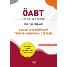 ÖABT Türk Dili ve Edebiyatı - Eski Türk Edebiyatı