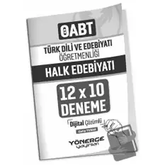 ÖABT Türk Dili ve Edebiyatı Öğretmenliği Halk Edebiyatı 12x10 Deneme Çözümlü