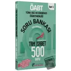 ÖABT Türk Dili ve Edebiyatı Tam İsabet 500 Soru Bankası Çözümlü