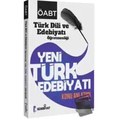 ÖABT Türk Dili ve Edebiyatı Yeni Türk Edebiyatı Konu Anlatımı