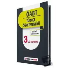 ÖABT Türkçe Öğretmenliği Çözümlü 3’lü Deneme