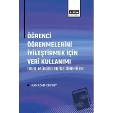 Öğrenci Öğrenmelerini İyileştirmek İçin Veri Kullanımı