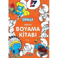 Öğretici Boyama Kitabı - Şirinler