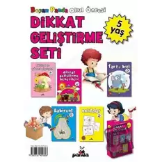 Okul Öncesi 5 Yaş Dikkat Geliştirme Seti (5 Kitap)