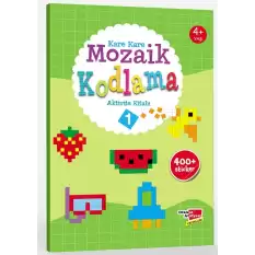 Okul Öncesi Kare Kare Mozaik Kodlama 1. Seviye