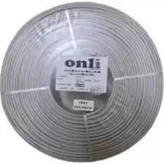 Onli 2+1 1X0,50 Mini Coax 2X0,50Mm 100 Metre Cca Kamera Kablosu