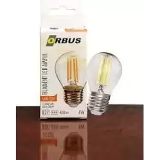 Orbus Orb-Ga45 Mum 4W E27 Amber Dekoratif Led Filament Ampul