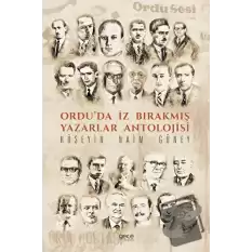 Ordu’da İz Bırakmış Yazarlar Antolojisi