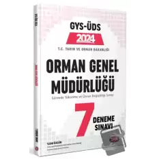 Orman Genel Müdürlüğü GYS-ÜDS 7 Deneme Sınavı