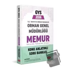 Orman Genel Müdürlüğü Memur GYS Konu Anlatımlı Soru Bankası