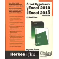 Örnek Uygulamalı Excel 2010 ve Excel 2013