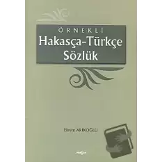 Örnekli Hakasça - Türkçe Sözlük