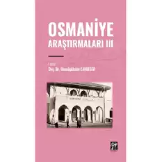 Osmaniye Araştırmaları III