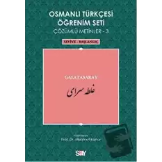 Osmanlı Türkçesi Öğrenim Seti - Galatasaray