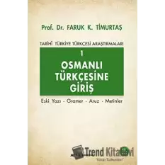 Osmanlı Türkçesine Giriş 1