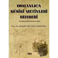 Osmanlıca Müsiki Metinleri Rehberi