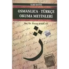Osmanlıca-Türkçe Okuma Metinleri - İleri Seviye-8