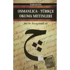 Osmanlıca-Türkçe Okuma Metinleri - İleri Seviye-9