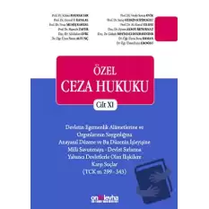 Özel Ceza Hukuku Cilt XI