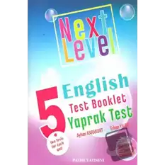 Palme 5. Sınıf Next Level Englısh Test Booklet Yaprak Test