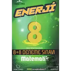 Palme 8. Sınıf Enerji Matematik 8+8 Deneme Sınavı