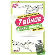 Palme 8. Sınıf LGS 7 Günde Bahar Dönemi Soru Kitabı