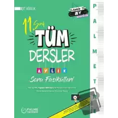 Palmetre 11. Sınıf Eşit Ağırlık Tüm Dersler Aylık Çalışma Fasikülleri