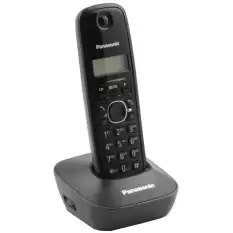 Panasonic Kx-Tg1611 Siyah Telsiz Dect Telefon 50 Rehber